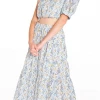En Saison Clothing Maeve Tiered Floral Skirt