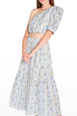 En Saison Clothing Maeve Tiered Floral Skirt
