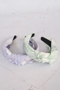 Confête Pastel Dreams Tie Dye Headband - Mint Accessories