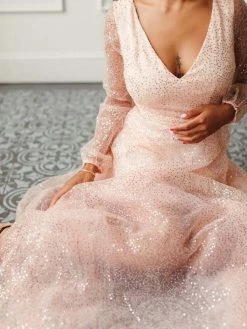 Confête Sunrise Sequin Party Dress