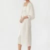 Sleeper Atlanta Silk Dress - White Clothing