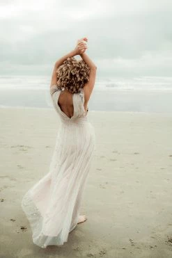 Confête Starry Eyed Glitter Star Mesh Maxi - Pink Clothing