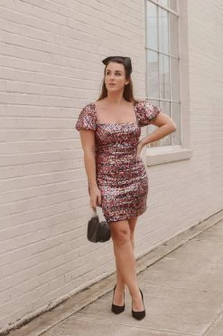 Confête Clothing Stella Pink Sequin Mini