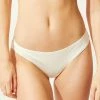 Solid & Striped The Elle Bottom - Cream Swim
