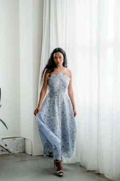 Elliatt Tia Lace Midi Dress