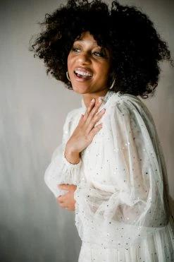 Confête Twilight Tulle Star Mini Dress Clothing