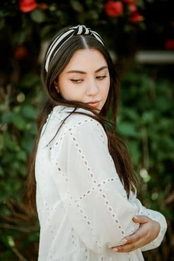 Confête Savannah Eyelet Mini Dress Clothing