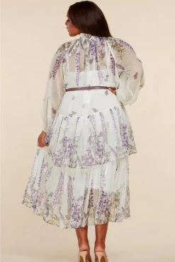 Confête Wisteria Midi Dress Clothing