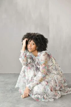 Beulah Style Clothing Louise Floral Gown