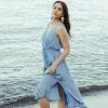 Confête Clothing Santorini Blue Midi Dress